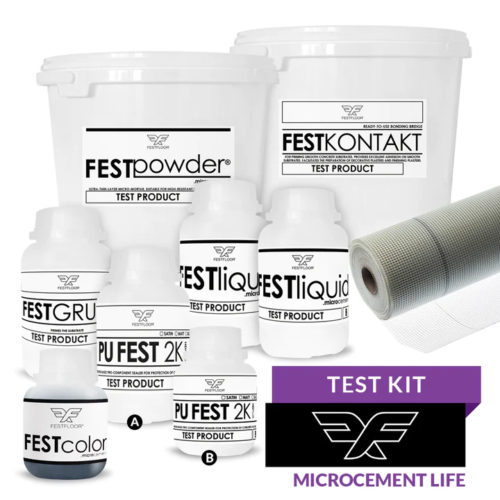 Mikrozement FESTFLOOR Test Kit