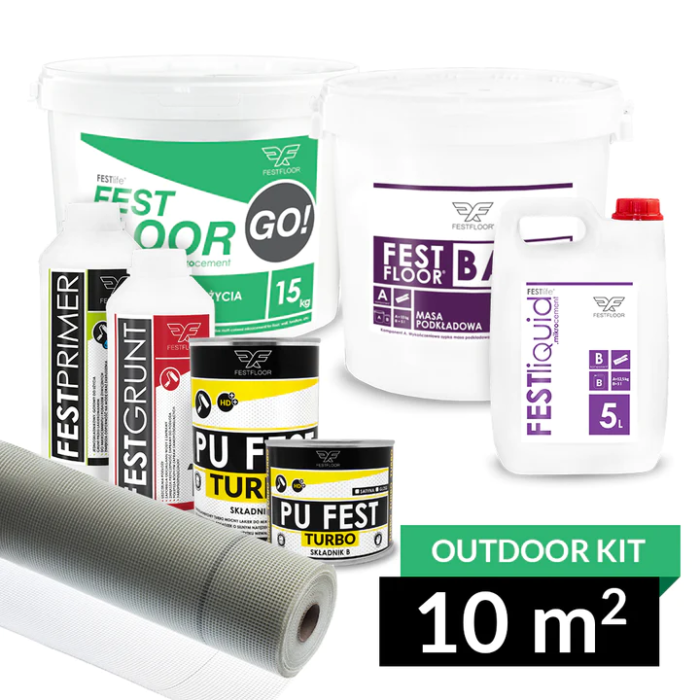 Kit FESTFLOOR GO! Basic – 10 m²