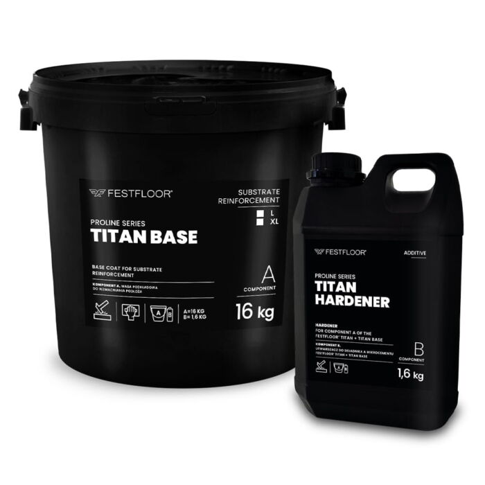 TITAN BASE 16 KG + 1,6 KG Tragschicht